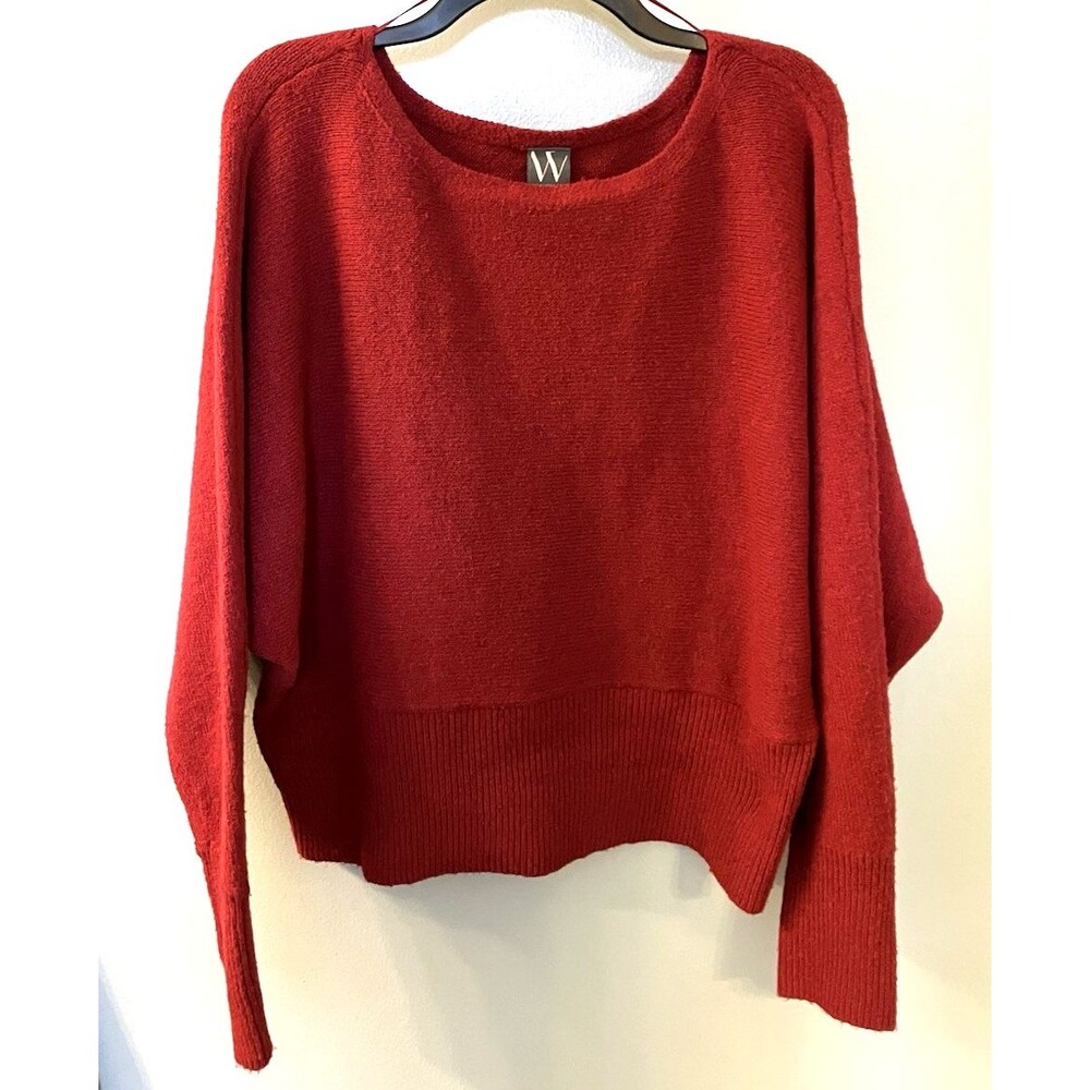 Worthington Womens NWT Luxury Red Tunic Sweater Size XXL